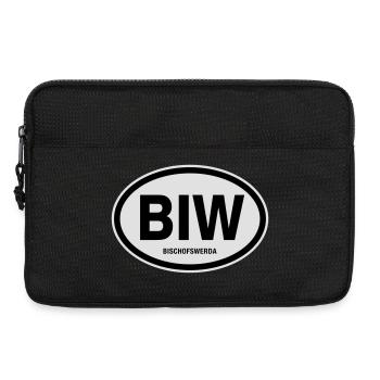 BIW Bischofswerda - Laptoptasche 13" - Schwarz - Vorne