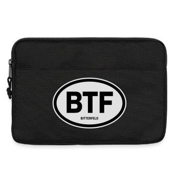 BTF Bitterfeld - Laptoptasche 13" - Schwarz - Vorne