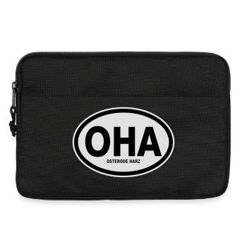 OHA Osterode Harz - Laptoptasche 13" - Schwarz - Vorne
