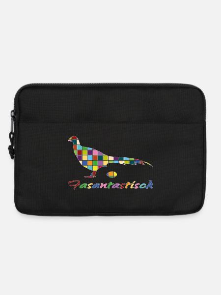 Fasantastisch Mosaik - Laptoptasche 13" - Schwarz