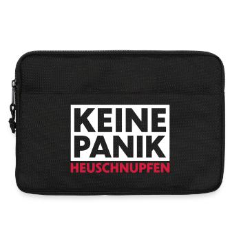 Keine Panik Heuschnupfen - Laptoptasche 13" - Schwarz - Vorne
