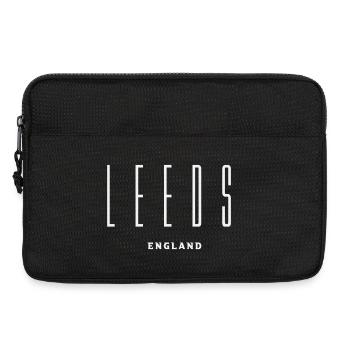 Leeds England Tall Lettermark - Laptoptasche 13" - Schwarz - Vorne