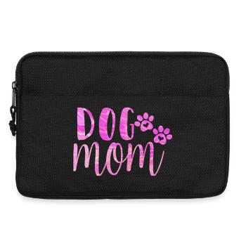 Maman chien - Sacoche pour ordinateur portable 13 pouces - noir - Devant