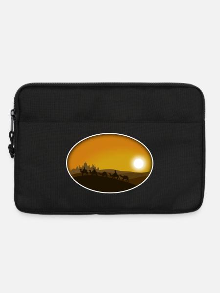 From afar - Laptoptasche 13" - Schwarz