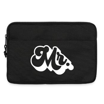 Mr. Matching Paar Verlobung Hochzeit Flitterwochen - Laptoptasche 13" - Schwarz - Vorne