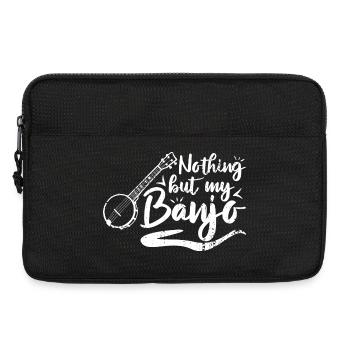 Banjo player saying - Laptop bag 13" - black - Front