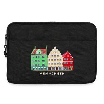 Memmingen, Bayern, Süddeutschland, Handzeichnung - Laptoptasche 13" - Schwarz - Vorne