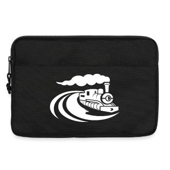 Lokomotive - Laptoptasche 13" - Schwarz - Vorne