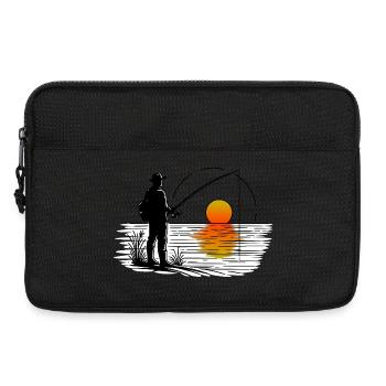 Angler 3 - Laptoptasche 13" - Schwarz - Vorne