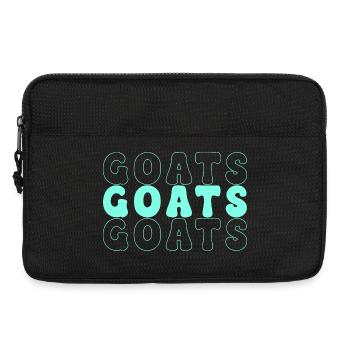 Chèvres - Sacoche pour ordinateur portable 13 pouces - noir - Devant
