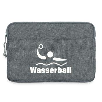 WASSERBALL - Laptoptasche 13" - Grau meliert - Vorne