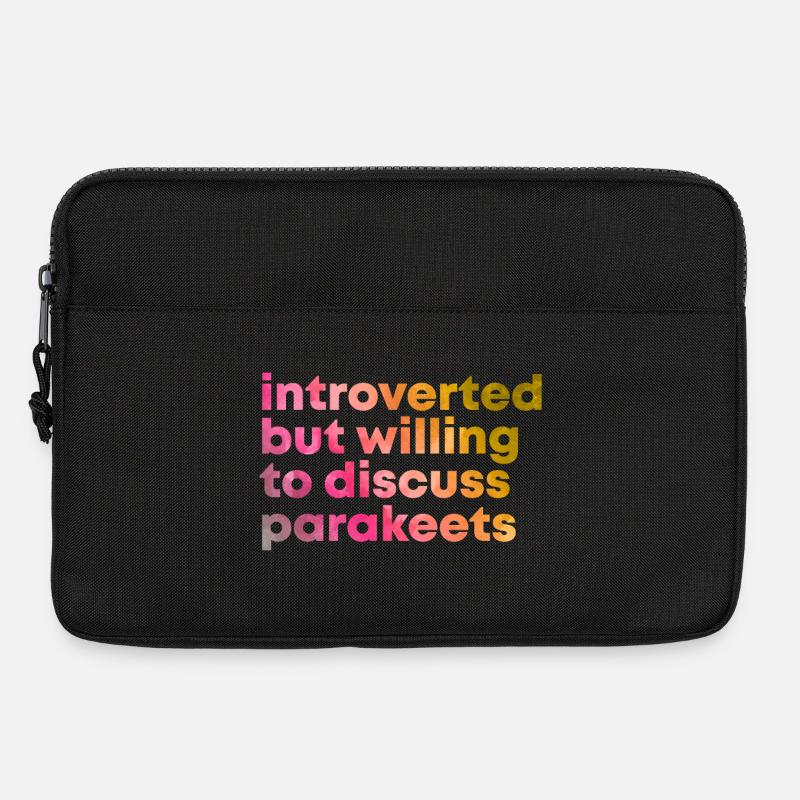 Parakeet - Computertaske 13" - sort