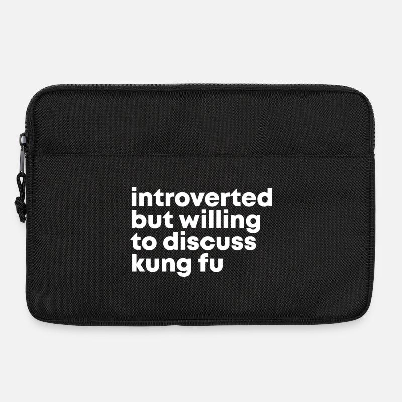 Kung-Fu - Laptoptasche 13" - Schwarz