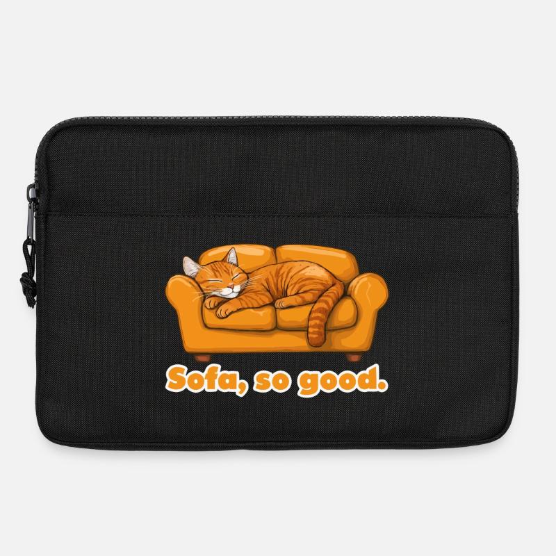 Sofa, So Good Cat Nap - Laptop bag 13" - black