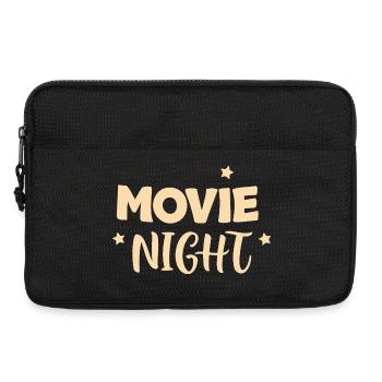 Movie Night Handlettering Stars - Sacoche pour ordinateur portable 13 pouces - noir - Devant
