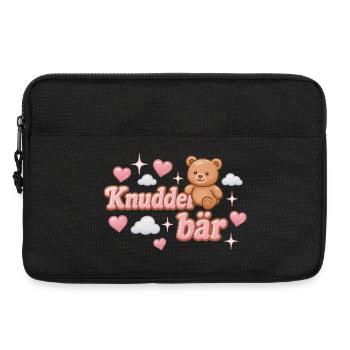 knuddelbär / y2k statement design - Laptoptasche 13" - Schwarz - Vorne