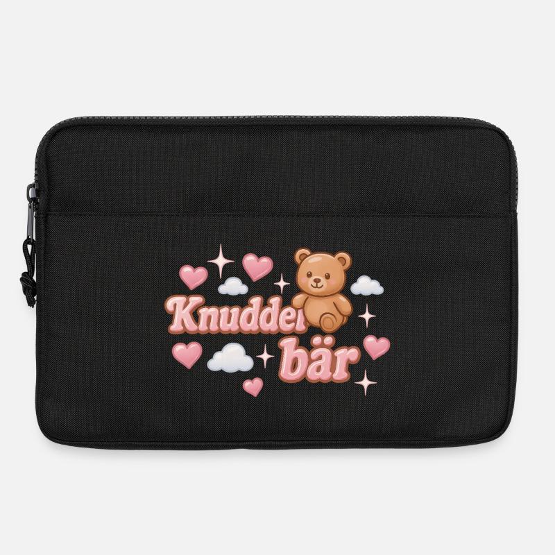 Knuddelbär / Y2K Statement Design - Laptop bag 13" - black