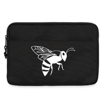 Bee Bee Beekeeper Gift - Laptop bag 13" - black - Front