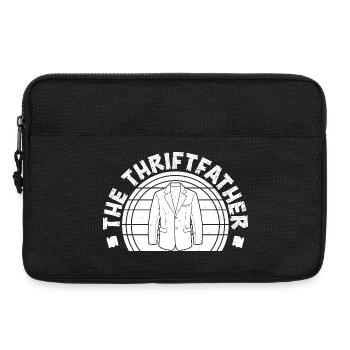 Thrift Shop The Thriftfather Love Thrifting - Laptop bag 13" - black - Front