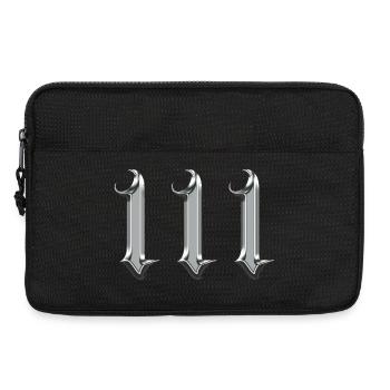 Engel Nummer 111 Intuition - Laptoptasche 13" - Schwarz - Vorne