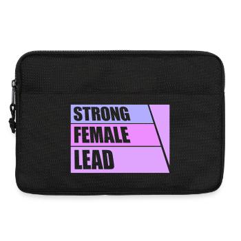 Strong Female Lead Feminismus Empowerment Frauen - Laptoptasche 13" - Schwarz - Vorne