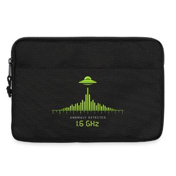 Anomaly detected: UAP UFO signal at 1.6 GHz - Laptop bag 13" - black - Front