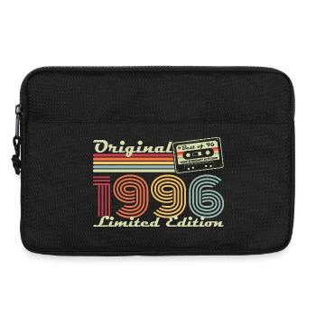 Original 1996 Vintage Vintage Anniversaire Rétro - Sacoche pour ordinateur portable 13 pouces - noir - Devant