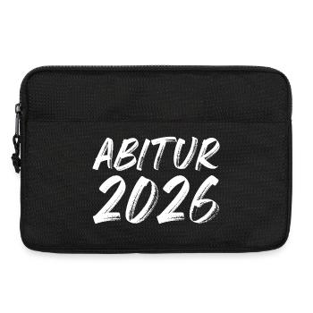 Abitur 2026 - Laptoptasche 13" - Schwarz - Vorne
