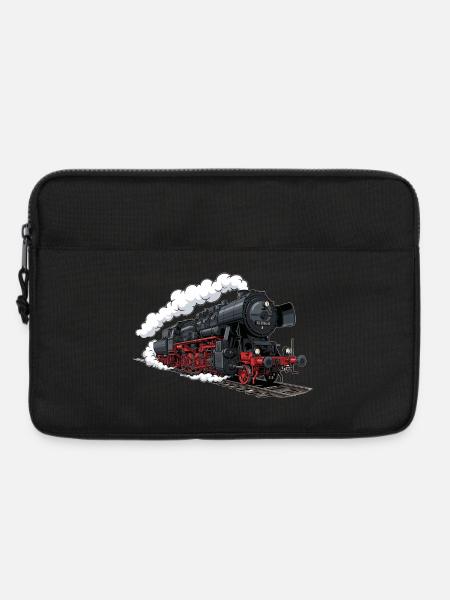 Dampf-Lokomotive 52 8154 - Laptoptasche 13" - Schwarz
