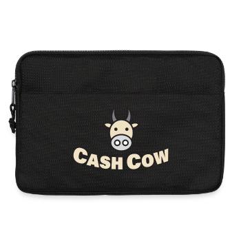 CASH COW - Laptop bag 13" - black - Front