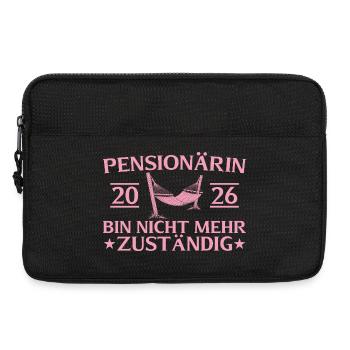 Pensioner 2026 Retirement Farewell Civil Servant - Laptop bag 13" - black - Front