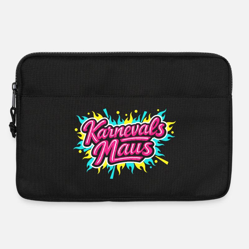 Karnevalsmaus Lustig Süß Party Geschenk - Laptoptasche 13" - Schwarz
