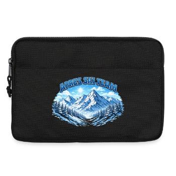 Après Ski Team Mountain Panorama - Laptop bag 13" - black - Front