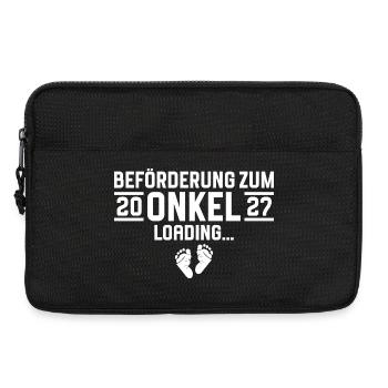 Promotion to Uncle 2027 loading - Laptop bag 13" - black - Front
