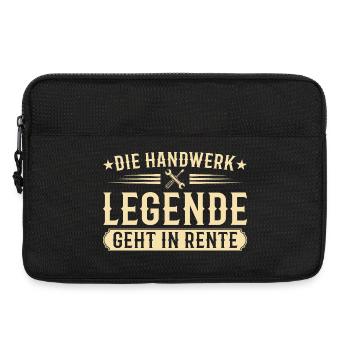 Craft Legend in Retirement Retirement Gift - Laptop bag 13" - black - Front