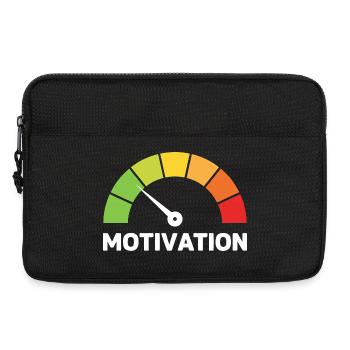 Motivation Anzeige Lustig Akku - Laptoptasche 13" - Schwarz - Vorne