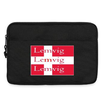 Drapeau Lemvig - Sacoche pour ordinateur portable 13 pouces - noir - Devant