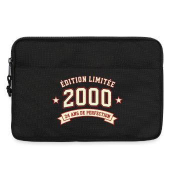 Édition limitée 2000 - 24 ans de perfection - Sacoche pour ordinateur portable 13 pouces - noir - Devant