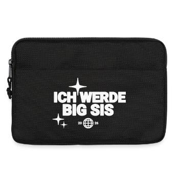 Ich Werde Big Sis - Laptoptasche 13" - Schwarz - Vorne