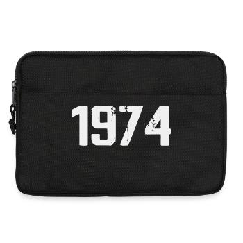 Legendary Since 1974 Vintage 1974 Retro 1974 - Laptop bag 13" - black - Front
