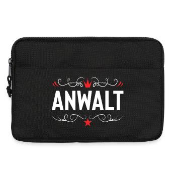 Lawyer profession - Laptop bag 13" - black - Front