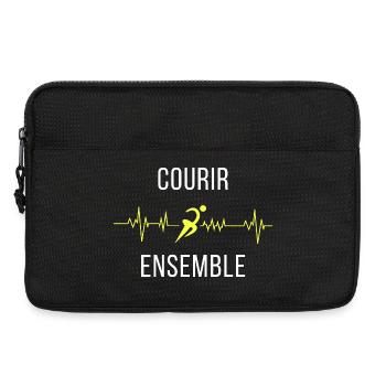 Courir Ensemble Cardio - Sacoche pour ordinateur portable 13 pouces - noir - Devant