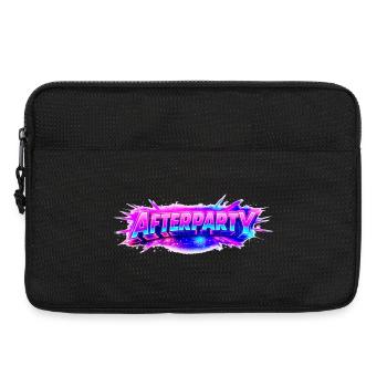 Afterparty Neon Pulse - Laptoptasche 13" - Schwarz - Vorne