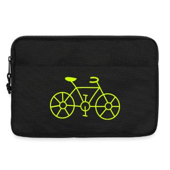 Bike, bicycle, bicycle, retirement, birthday - Laptop bag 13" - black - Front