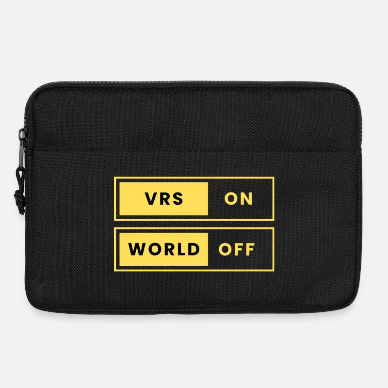 VRS ON World OFF  - Laptoptasche 13" - Schwarz