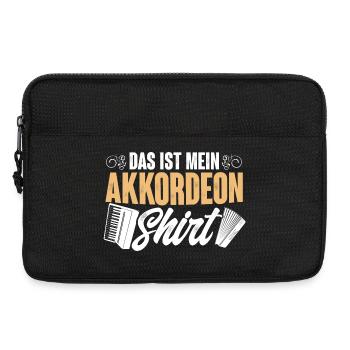 Akkordeon - Laptoptasche 13" - Schwarz - Vorne