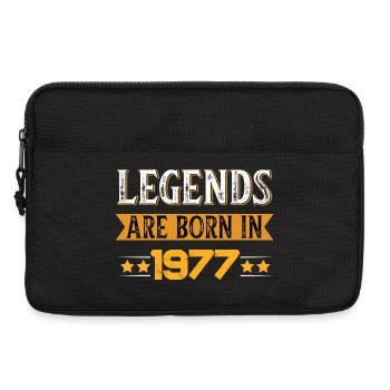 1977er Retro Gewinner Design - Laptoptasche 13" - Schwarz - Vorne