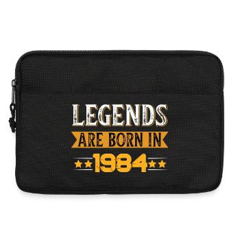 Légendes depuis 1984 Thème de l’anniversaire - Sacoche pour ordinateur portable 13 pouces - noir - Devant