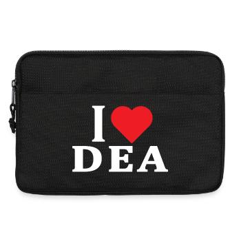 t-shirt J’adore Déesse t-shirt idée cadeau - Sacoche pour ordinateur portable 13 pouces - noir - Devant