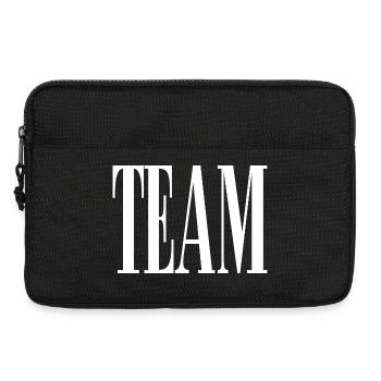 Team - Laptoptasche 13" - Schwarz - Vorne
